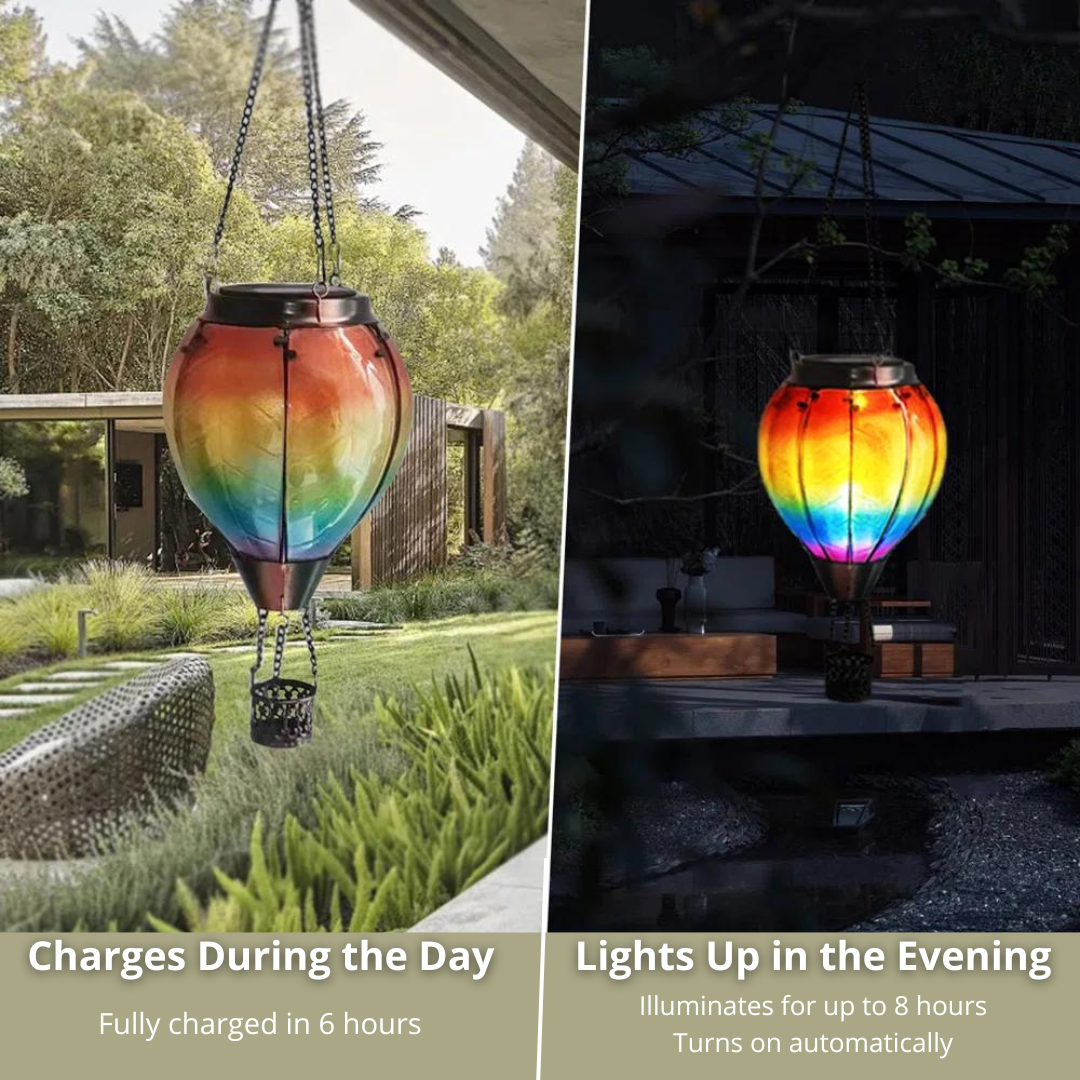 Sky Lantern | Solar Powered Balloon with Simulated Flame Effect