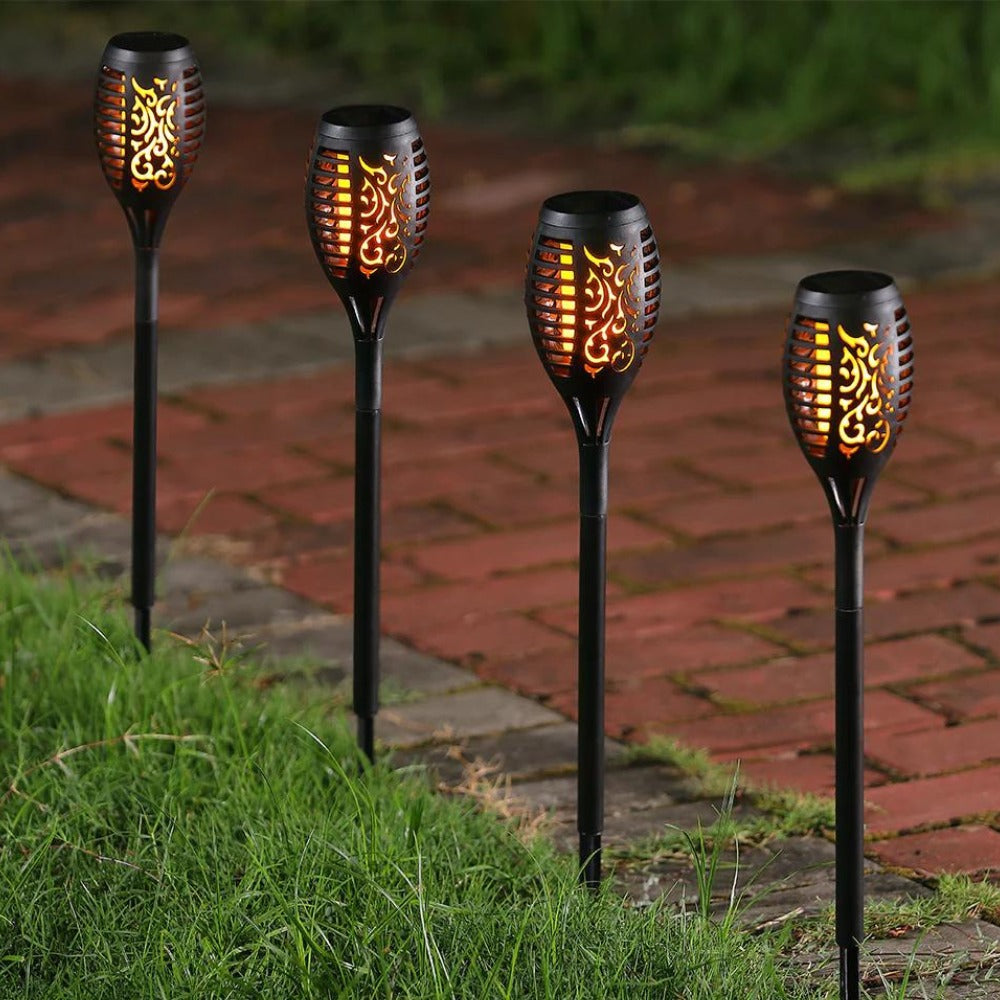 Solar-powered night light